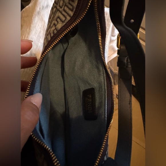 Demim and leather purse - Picture 8 of 9